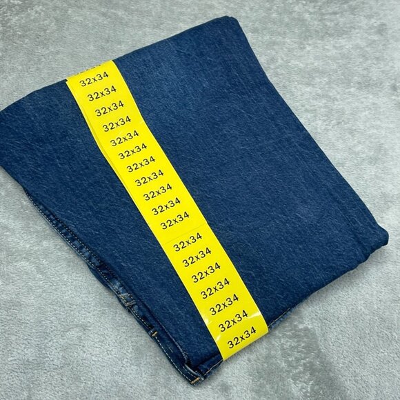 Levis 505 Regular Fit Mens Jeans Size 32x34 Stretch Denim Blue a1309 - Picture 4 of 5